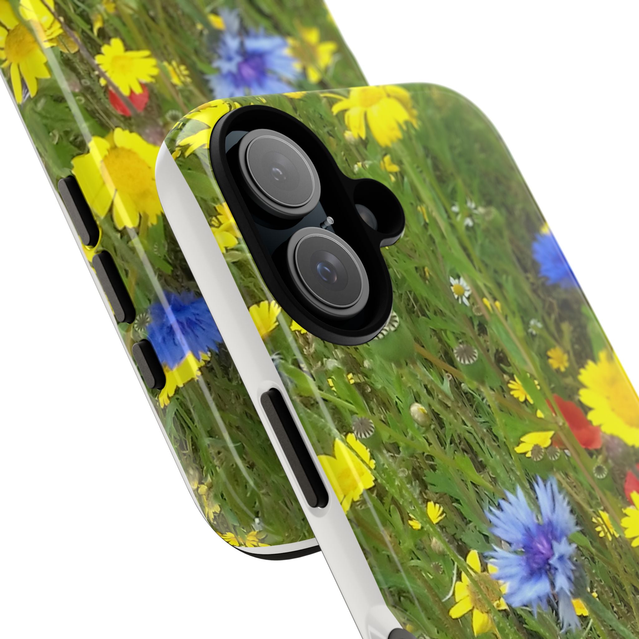 Wildflower Meadow Phone Case — Floral Tough Protective Cover