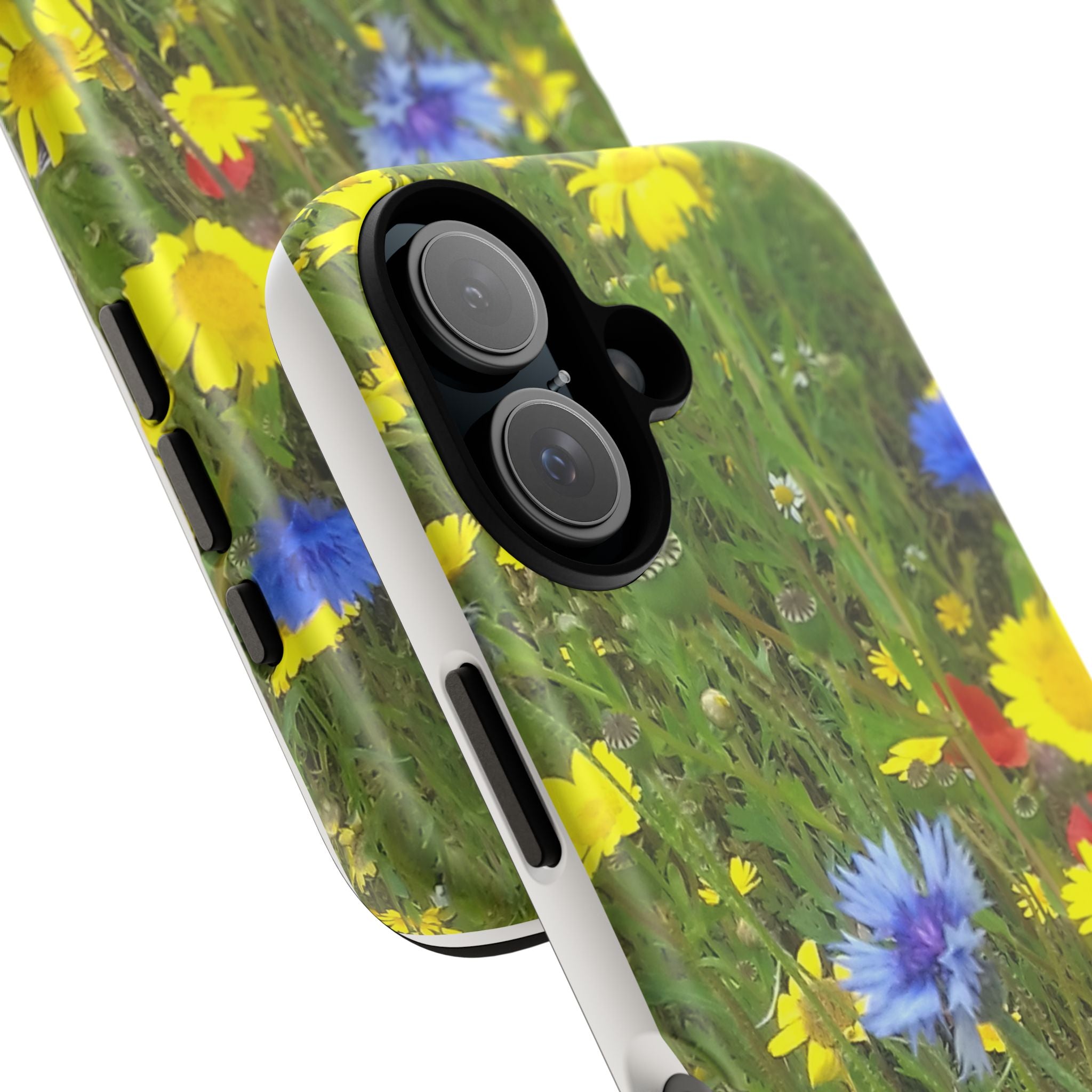 Wildflower Meadow Phone Case — Floral Tough Protective Cover