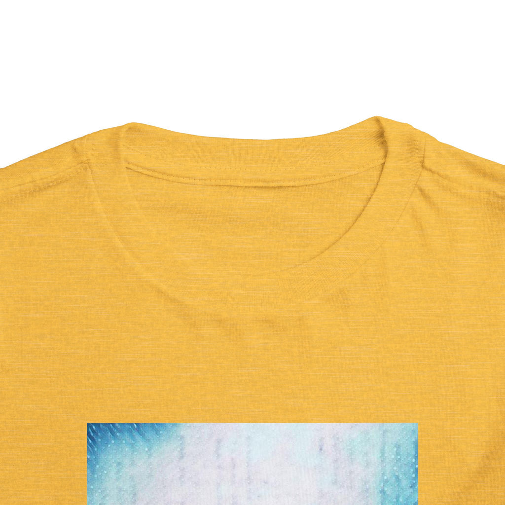 Toddler Tee — Purple Watercolor Alligator Graphic