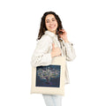 Canvas Tote Bag — Starry Tree of Life Art Tote (Boho Spiritual Eco Shopper)