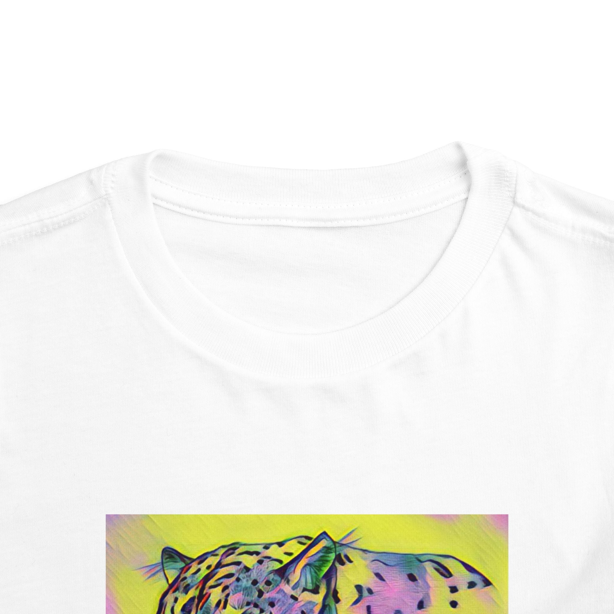 Neon Watercolor Cheetah Print