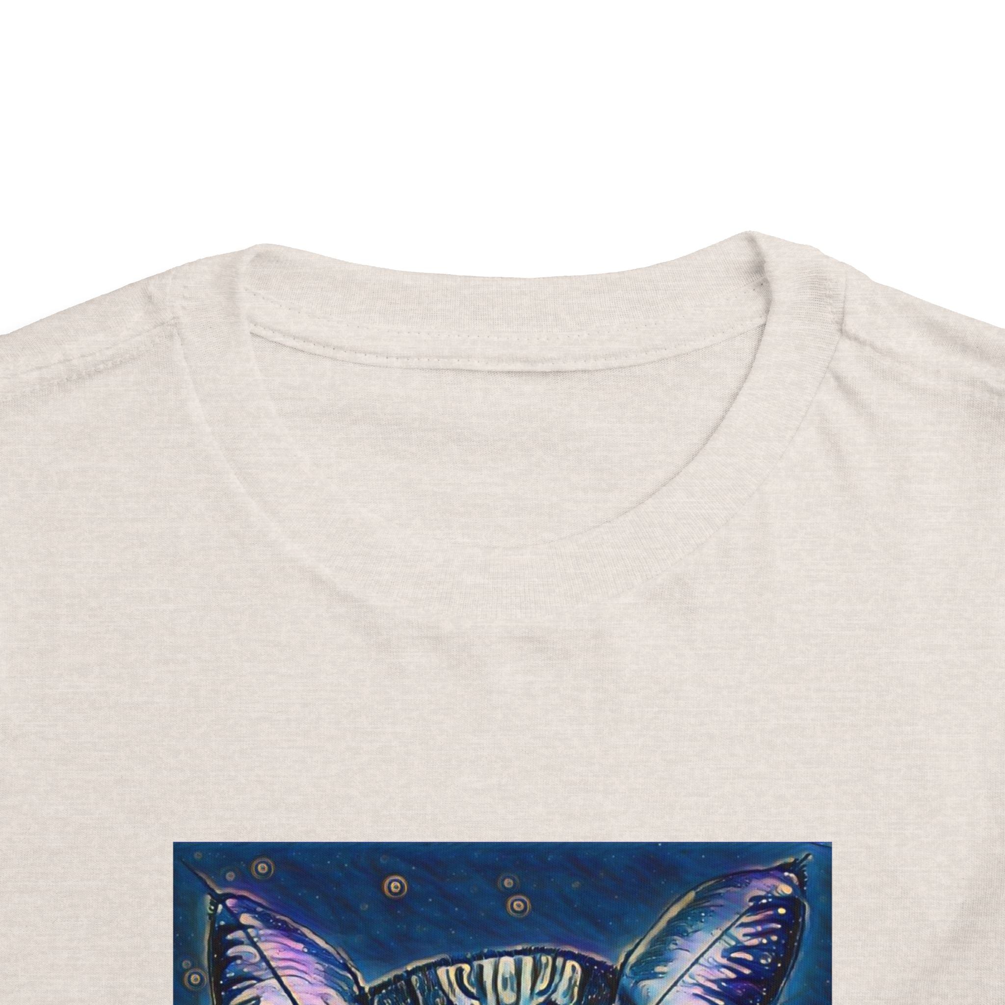 Toddler Tee — Mystical Galaxy Cat Graphic Shirt
