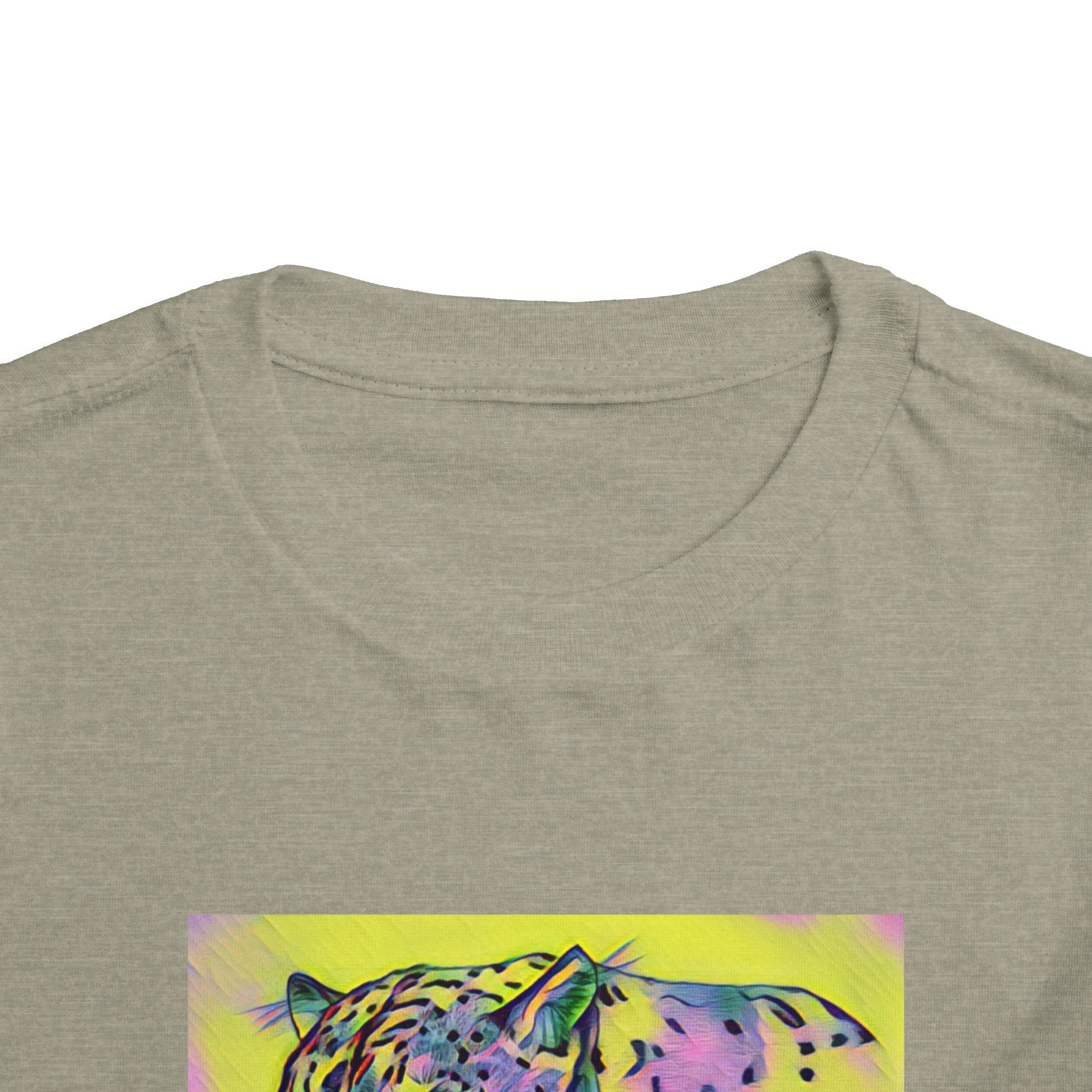 Neon Watercolor Cheetah Print