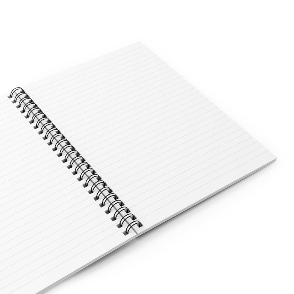 Heart Arrow Spiral Notebook — Cute Valentine’s Day Ruled Journal