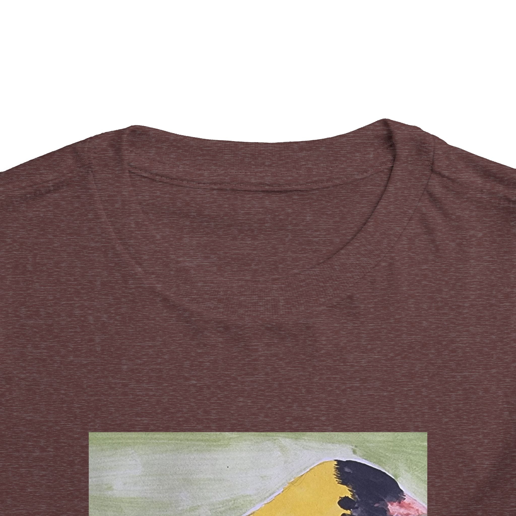 Yellow Goldfinch on Cherry Blossom Branch | Kids Spring Bird Shirt