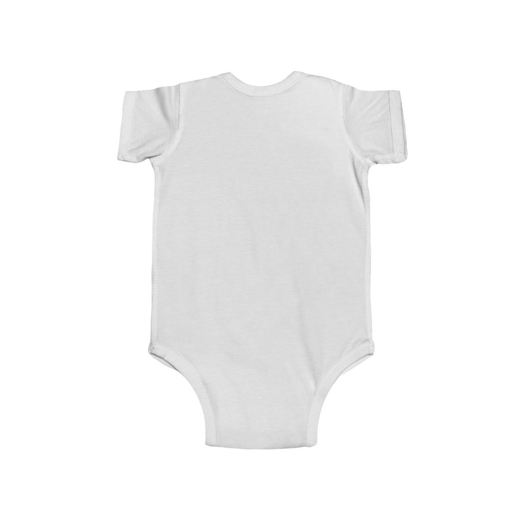 Infant Bodysuit - Blush Dot Map Baby Onesie