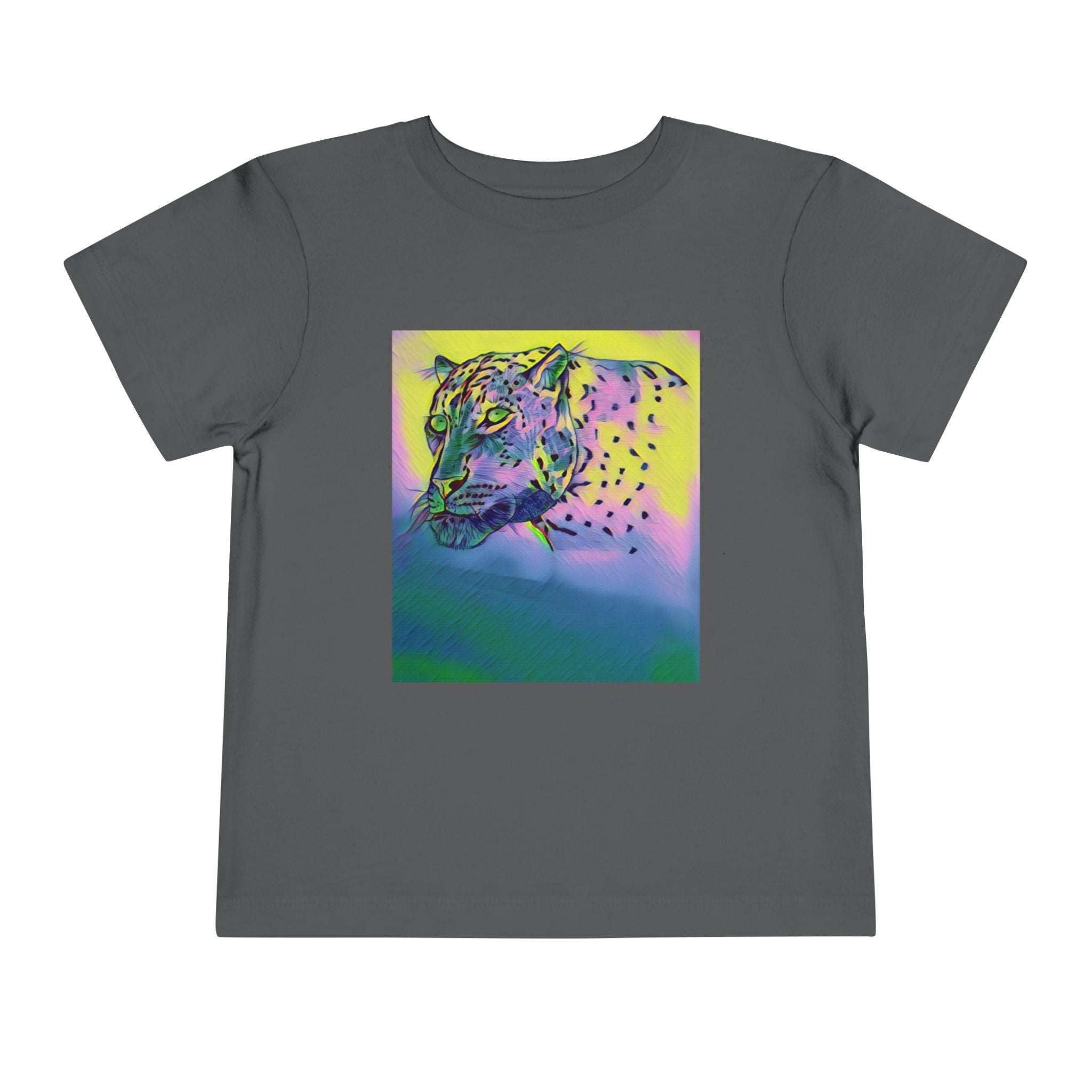 Neon Watercolor Cheetah Print