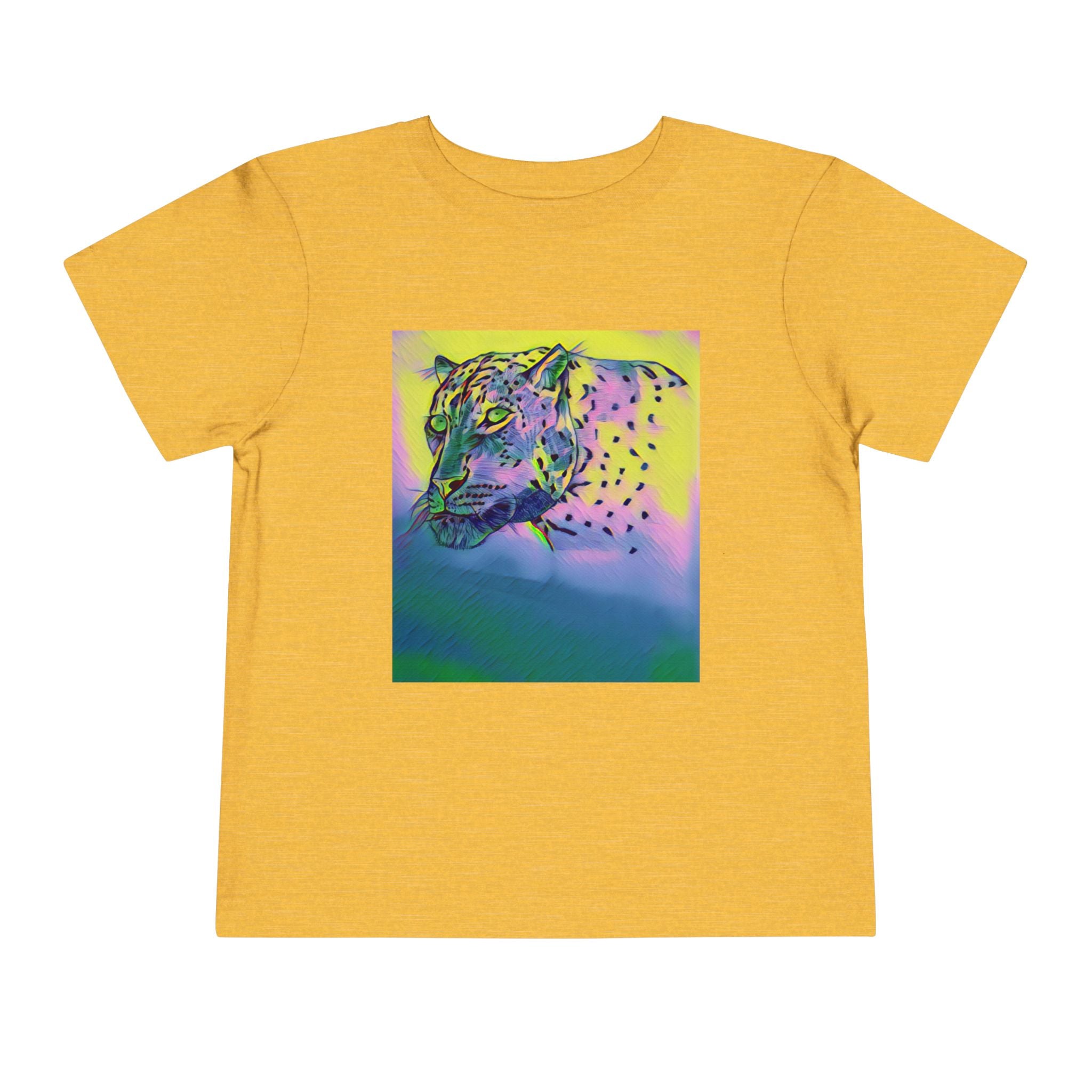 Neon Watercolor Cheetah Print