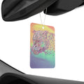 Car Air Freshener — Rainbow Leopard Scented Charm