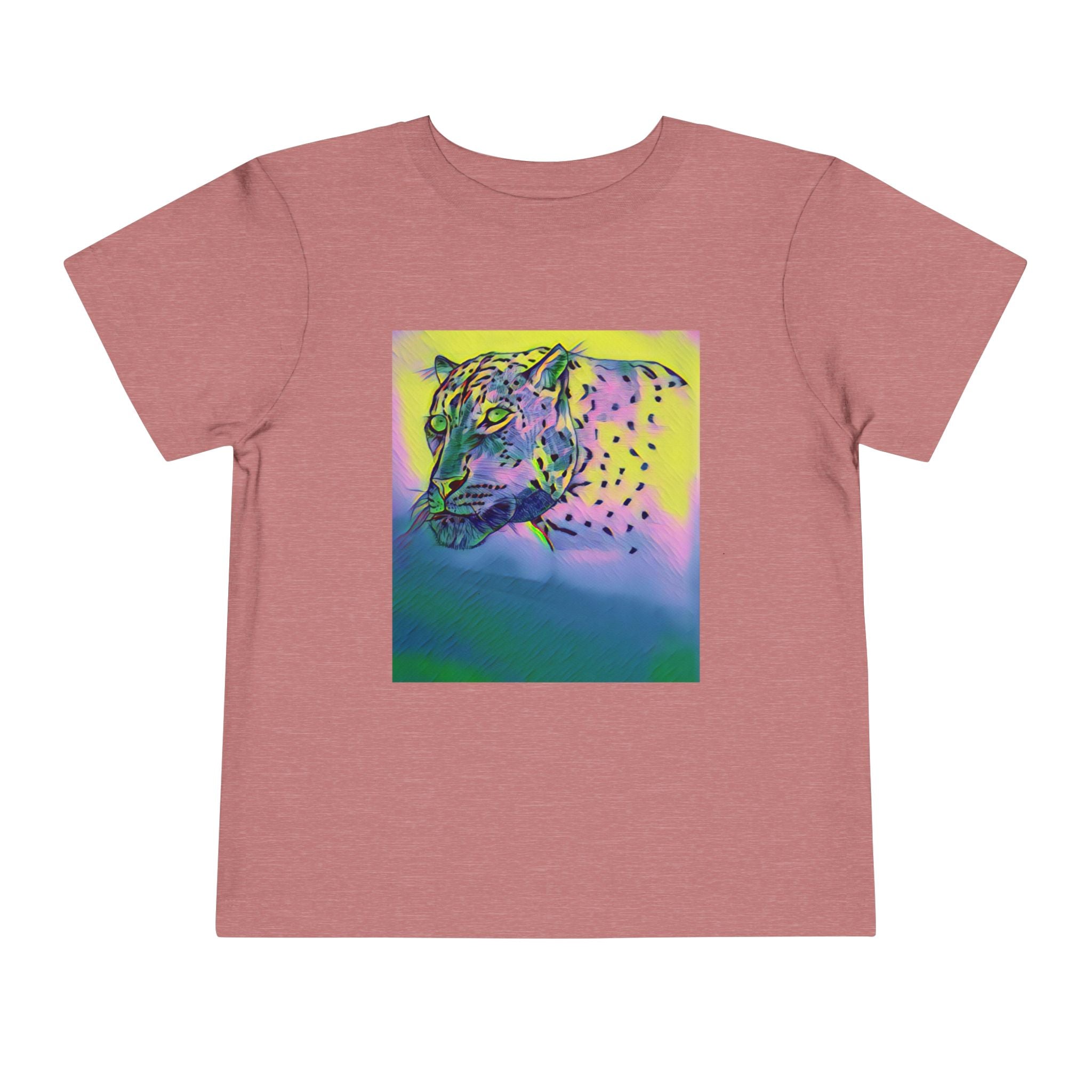 Neon Watercolor Cheetah Print
