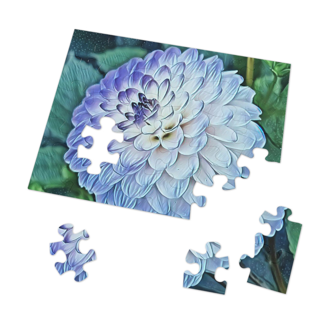 Copy of Dahlia Flower Jigsaw Puzzle (Tin Gift Tin Included)