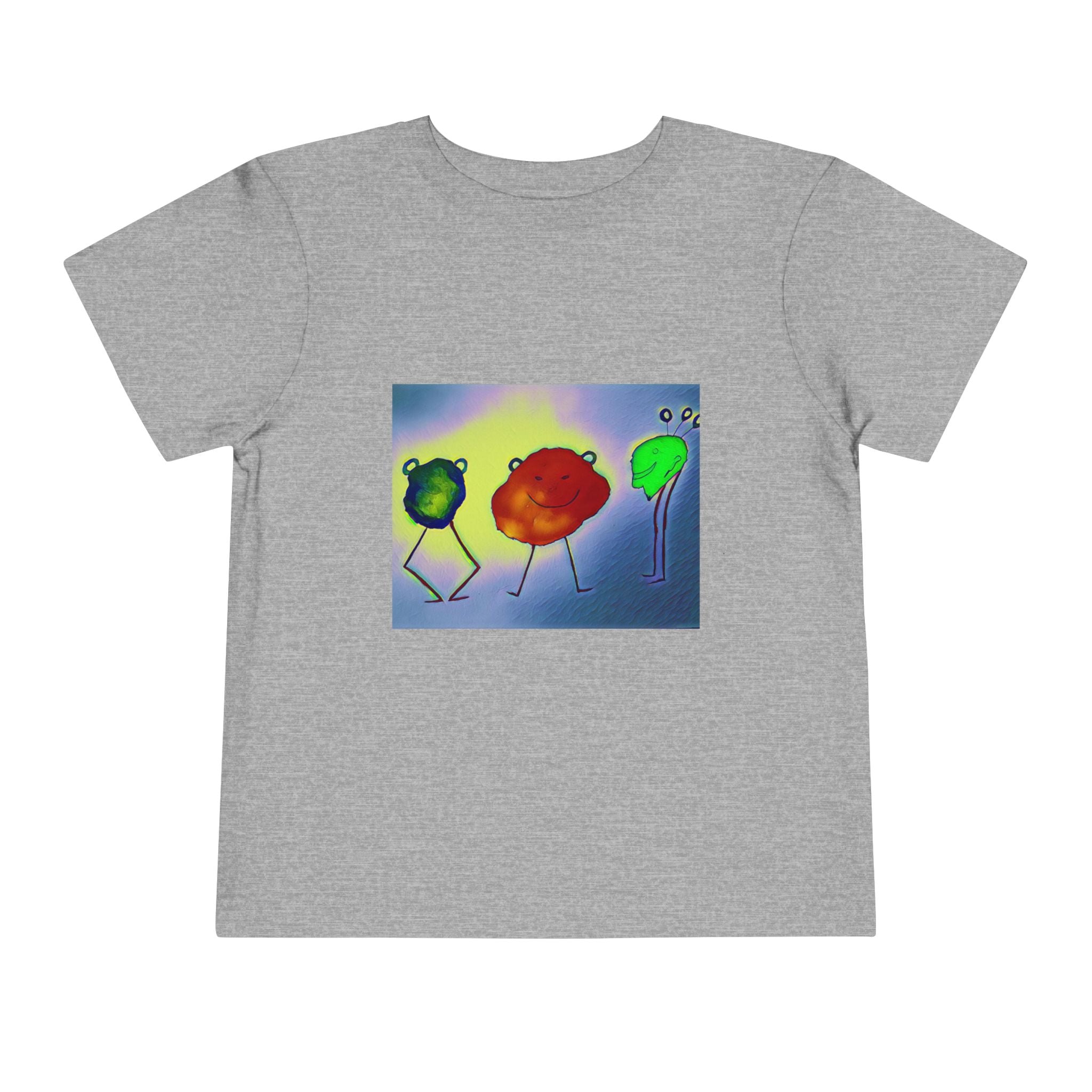 Colorful Dancing Fruit Characters Kids Shirt
