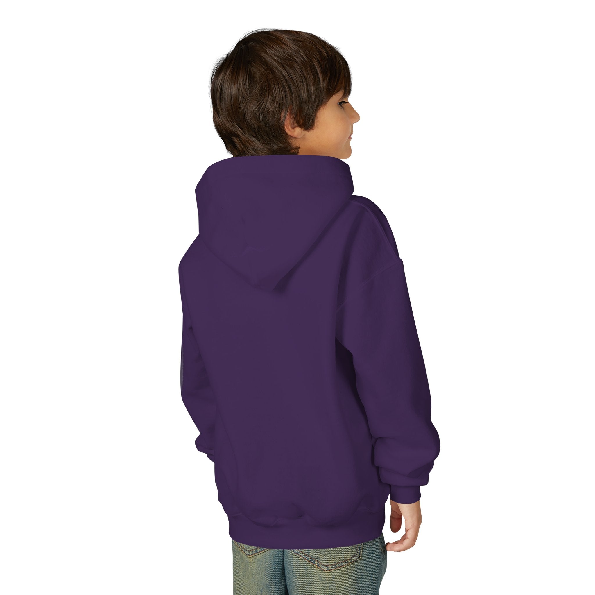 Youth Hoodie with Vintage Alligator Illustration