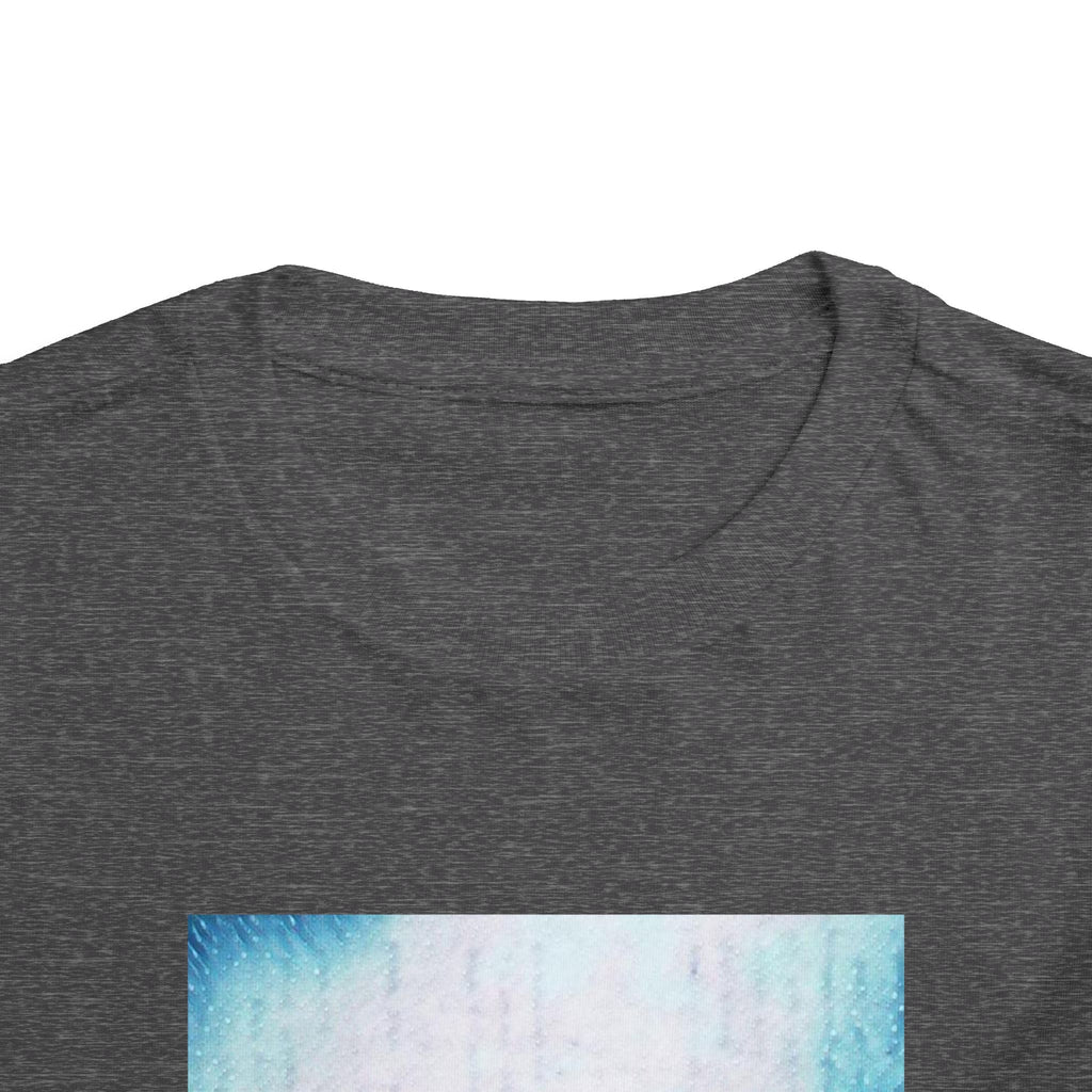 Toddler Tee — Purple Watercolor Alligator Graphic