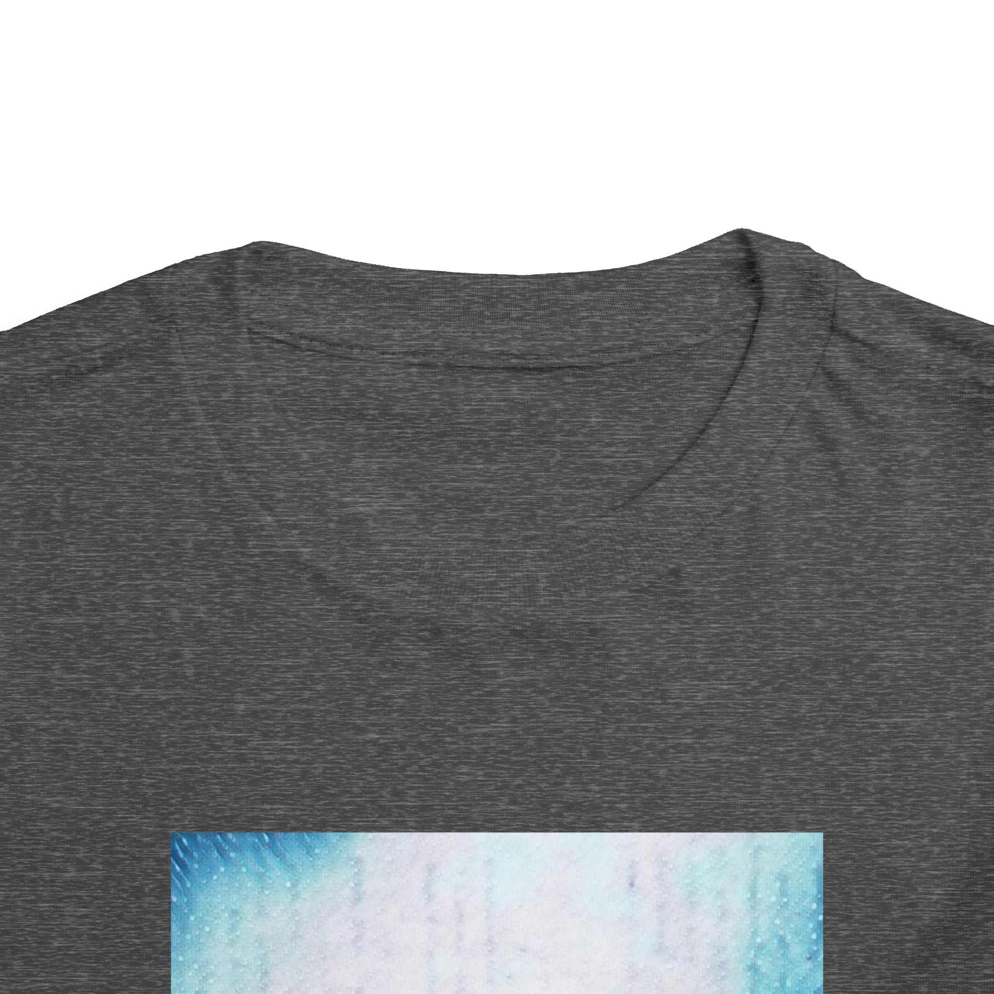 Toddler Tee — Purple Watercolor Alligator Graphic