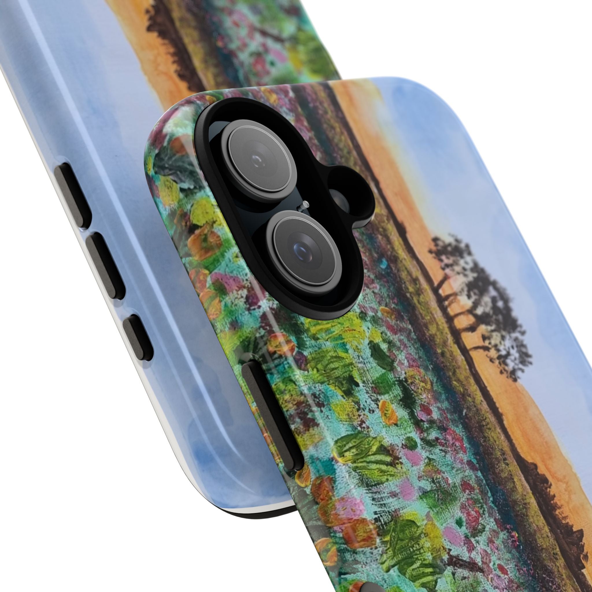 Scenic Wildflower Field Tough Phone Case