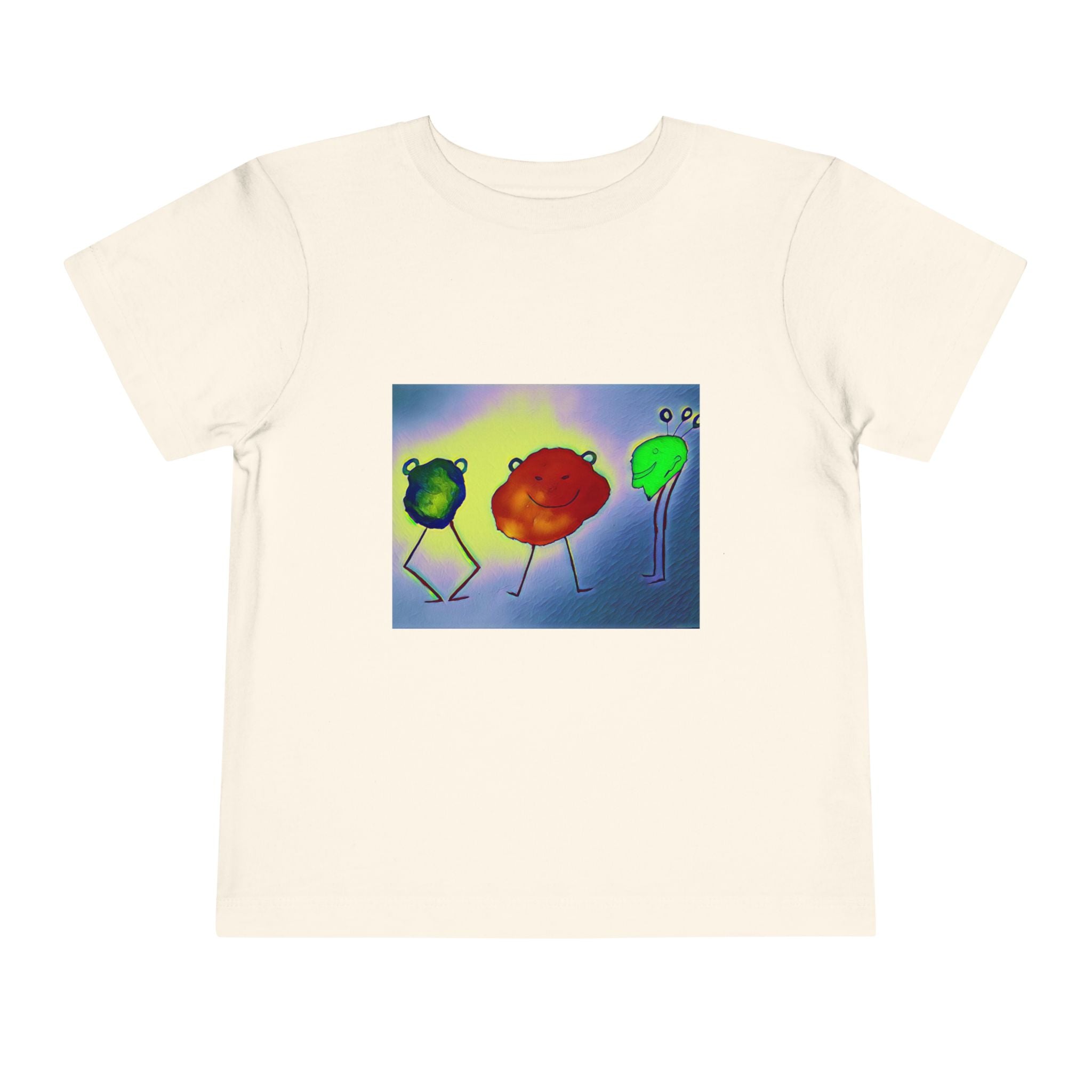 Colorful Dancing Fruit Characters Kids Shirt