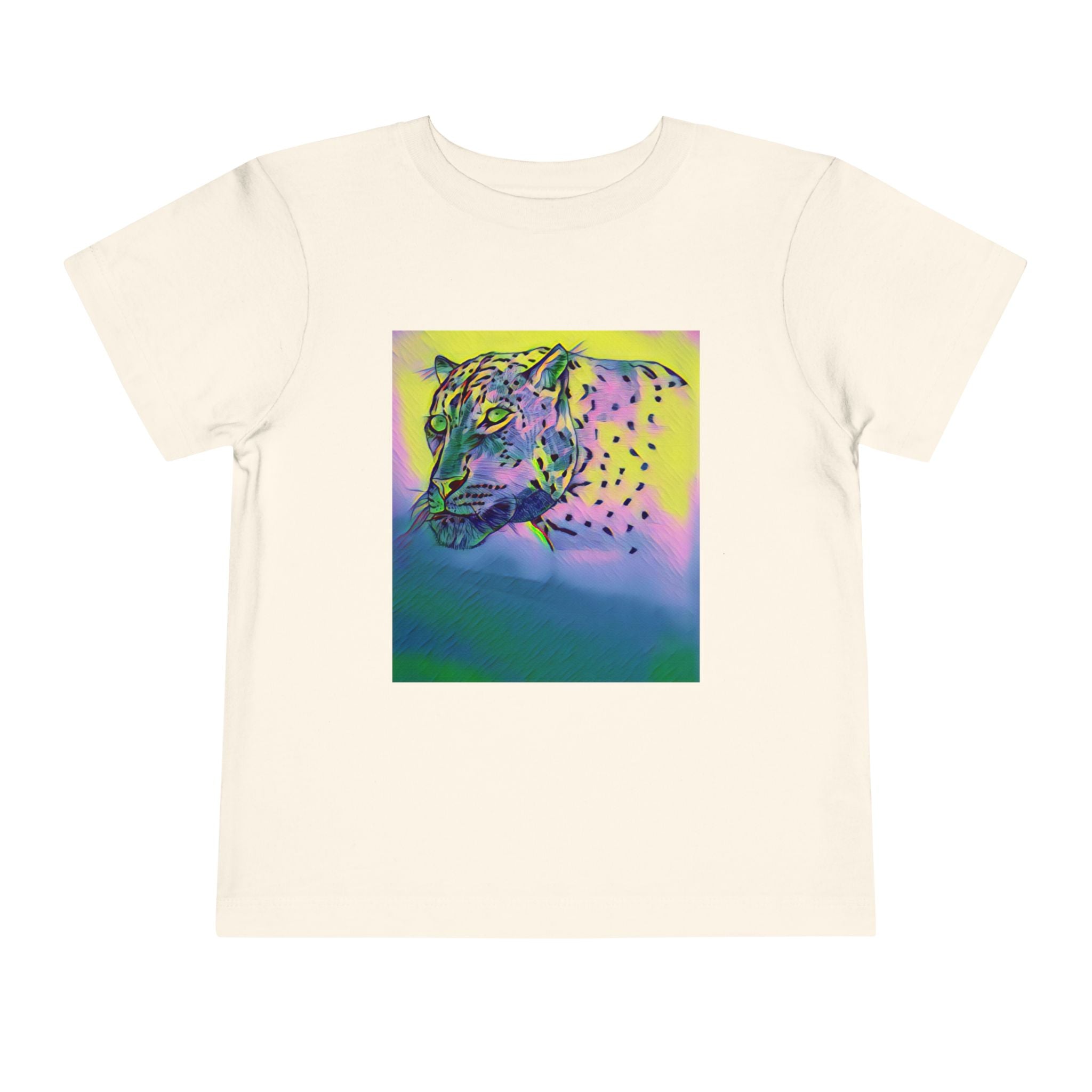 Neon Watercolor Cheetah Print