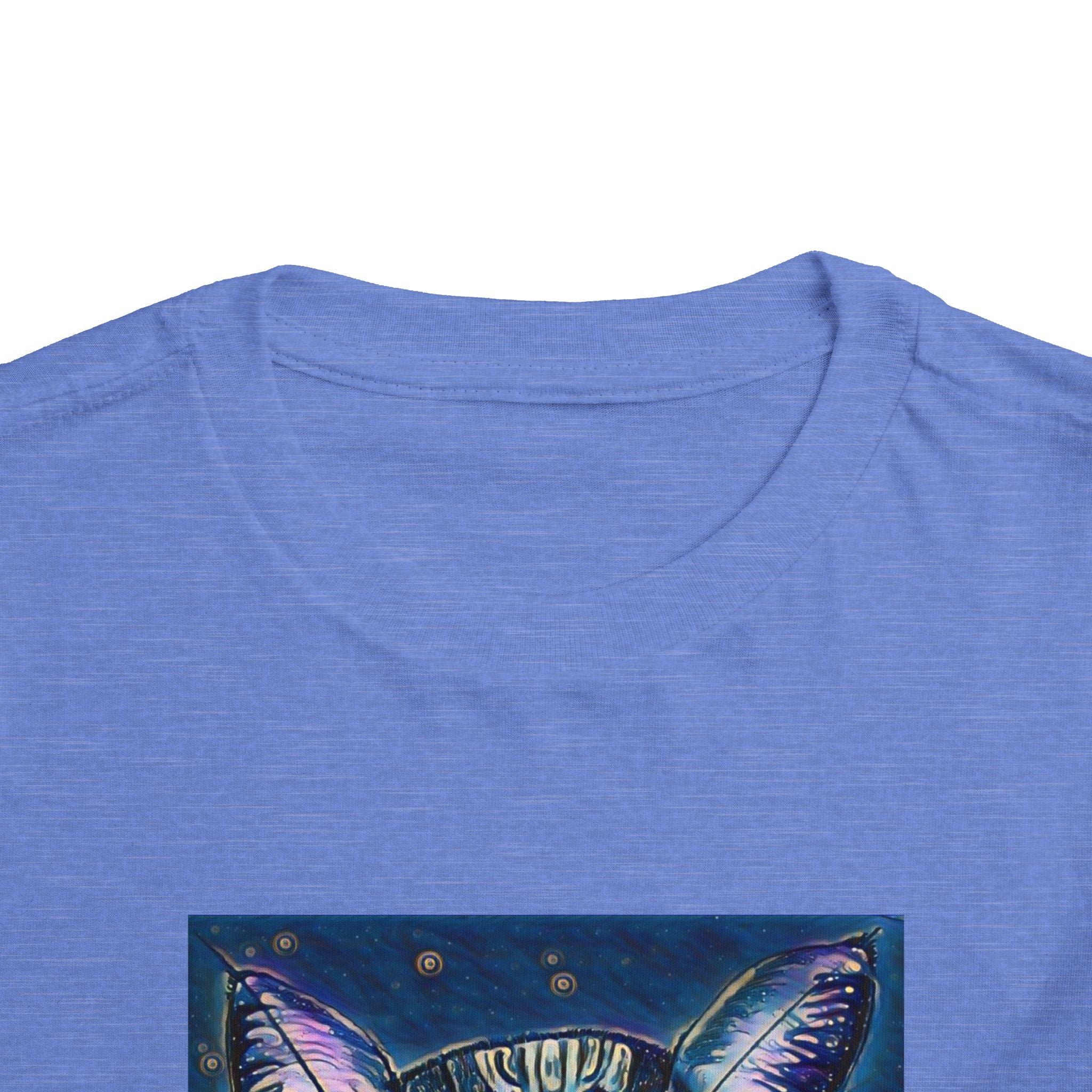 Toddler Tee — Mystical Galaxy Cat Graphic Shirt