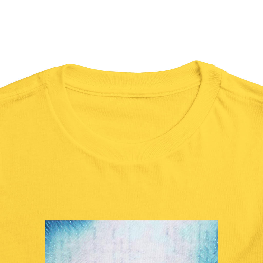 Toddler Tee — Purple Watercolor Alligator Graphic