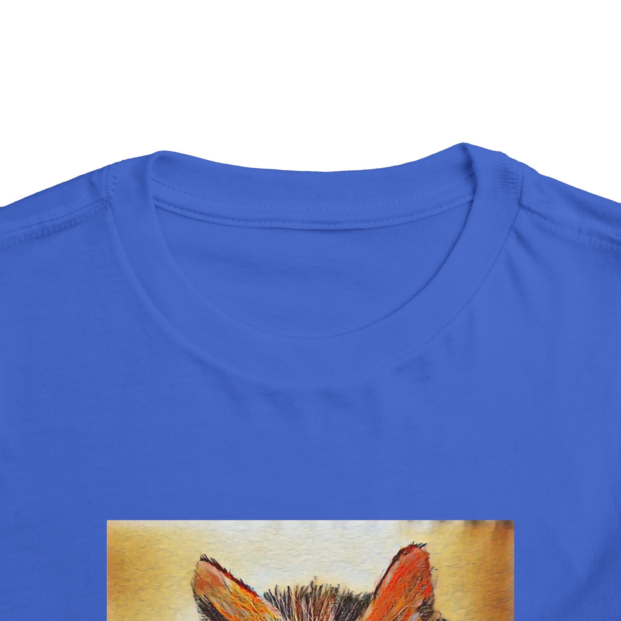 Adorable Watercolor Kitten Toddler Tee