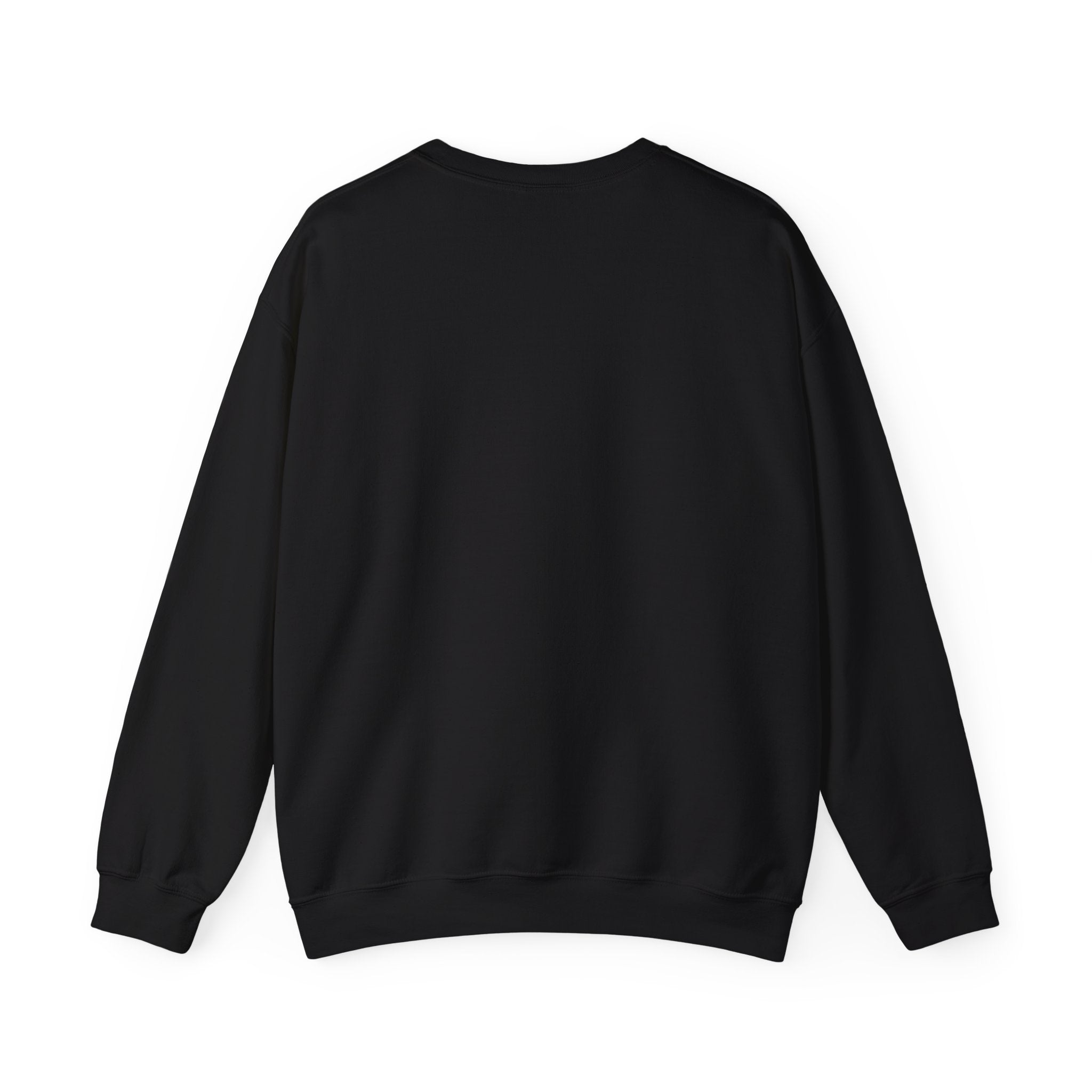 Sunburst Abstract Crewneck Sweatshirt — Colorful Floral Explosion Graphic