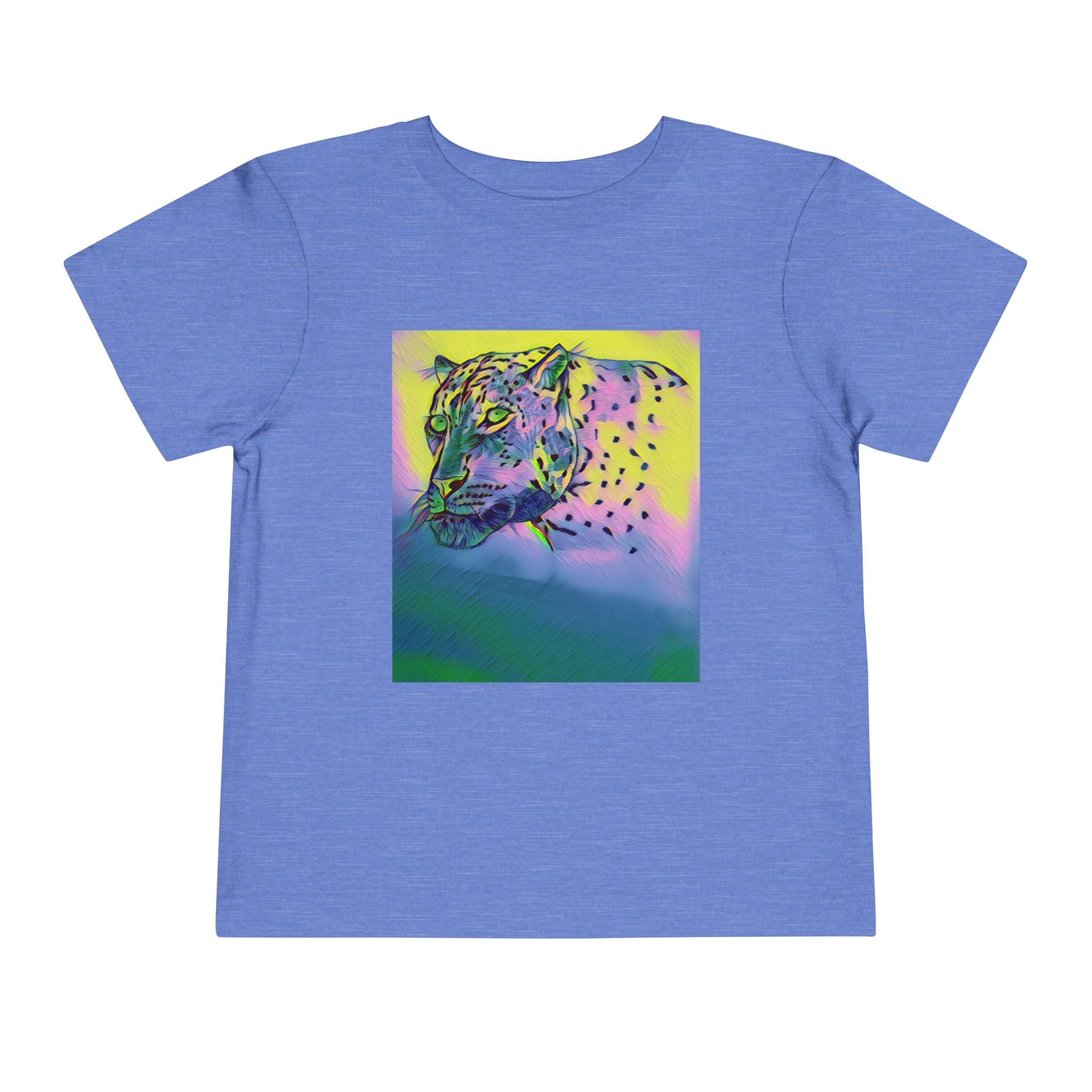 Neon Watercolor Cheetah Print