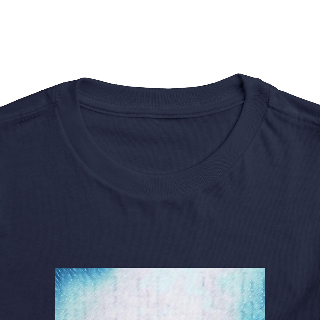 Toddler Tee — Purple Watercolor Alligator Graphic