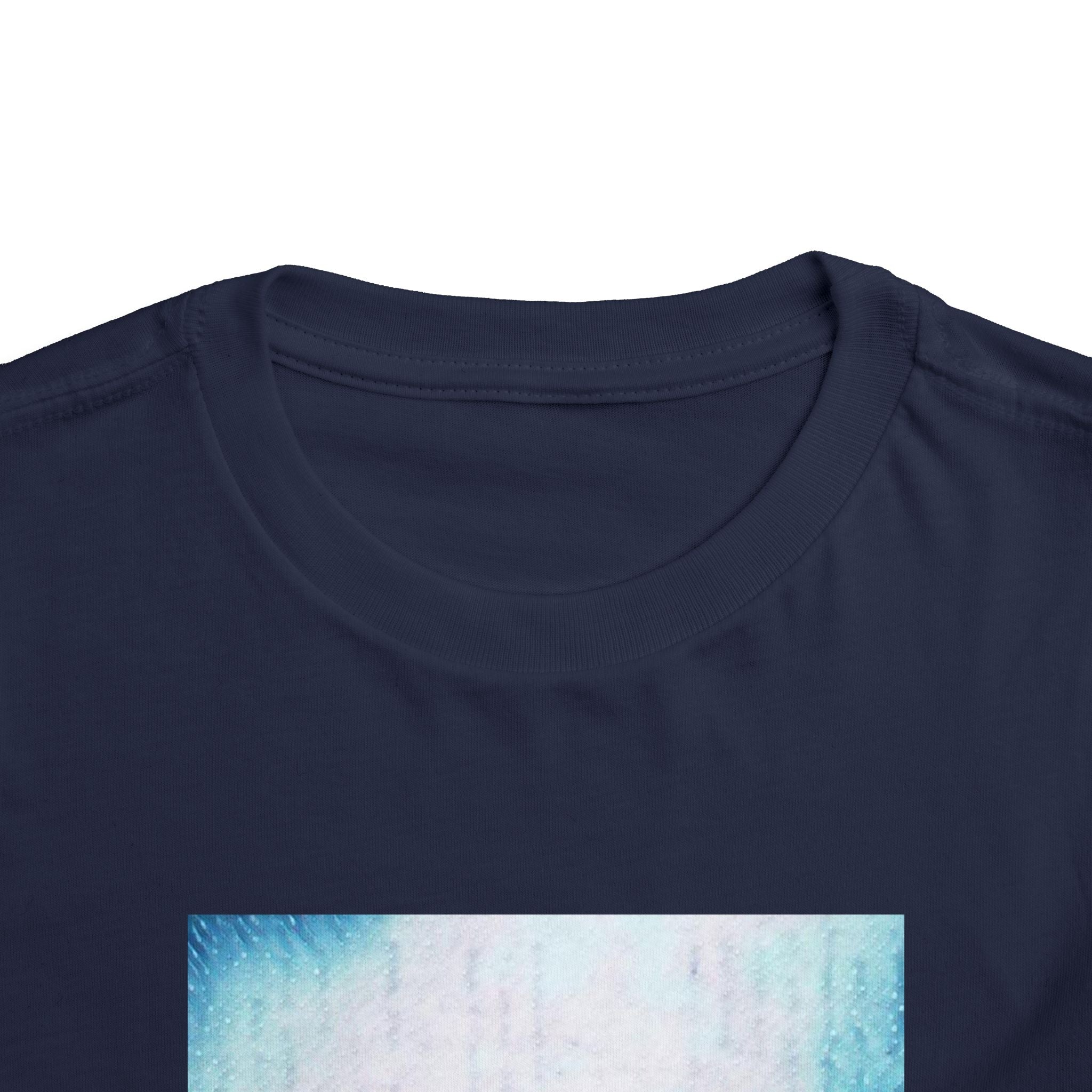 Toddler Tee — Purple Watercolor Alligator Graphic