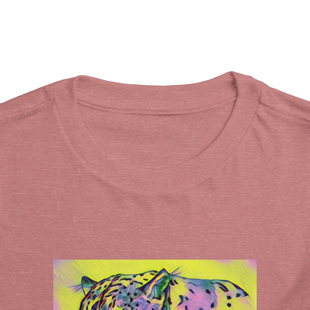 Neon Watercolor Cheetah Print