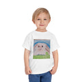 Toddler Tee — Pastel Bunny Illustration Kids Shirt