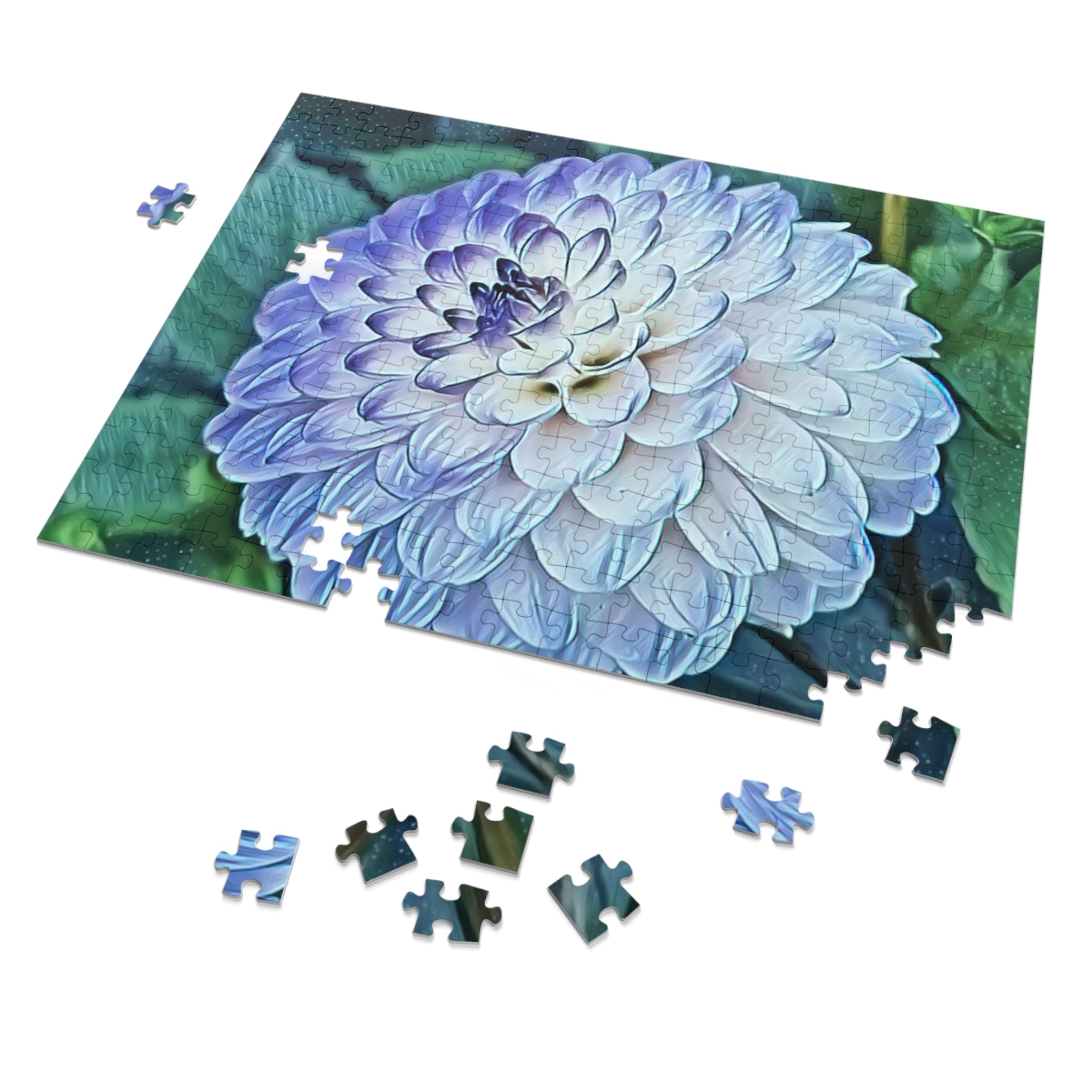 Copy of Dahlia Flower Jigsaw Puzzle (Tin Gift Tin Included)