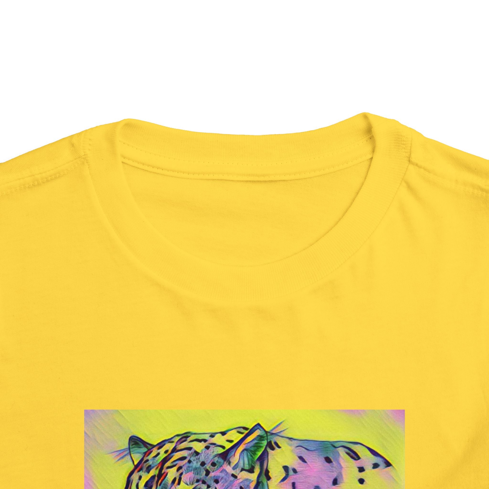 Neon Watercolor Cheetah Print
