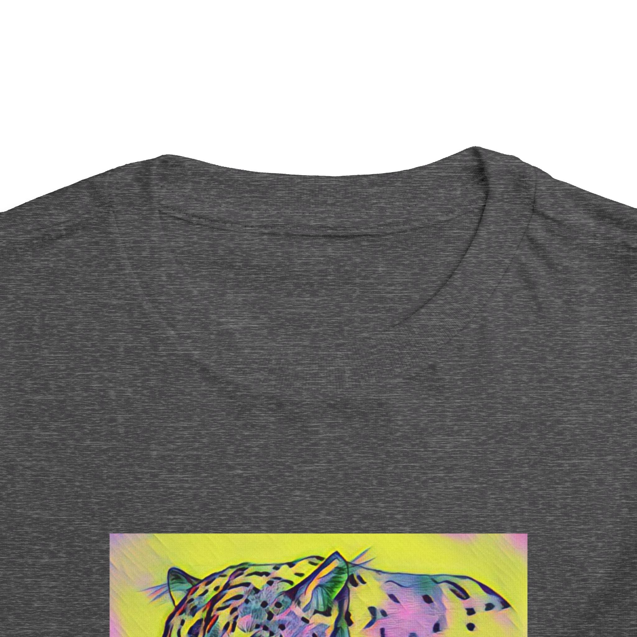 Neon Watercolor Cheetah Print