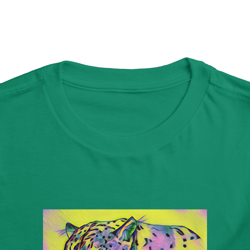 Neon Watercolor Cheetah Print