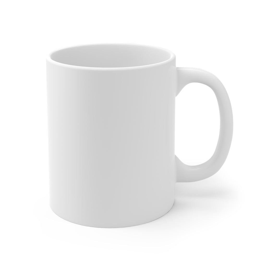 Birch Forest Art Mug – 11oz Ceramic Coffee Cup with Abstract Aspen Tree Design