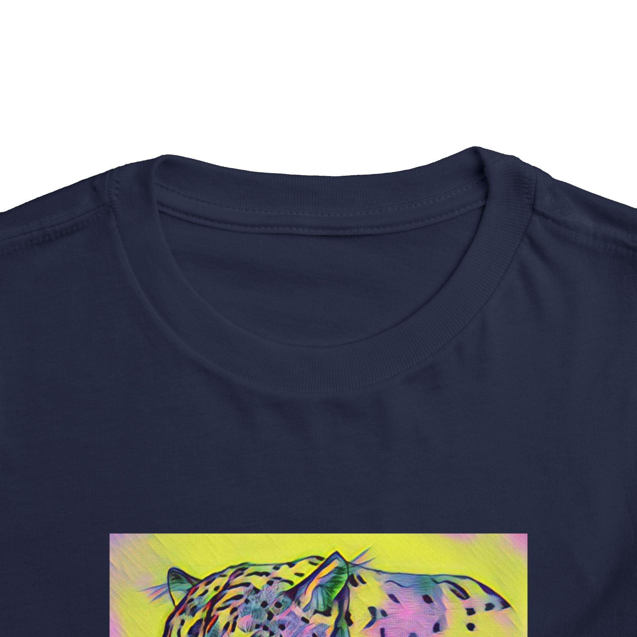 Neon Watercolor Cheetah Print