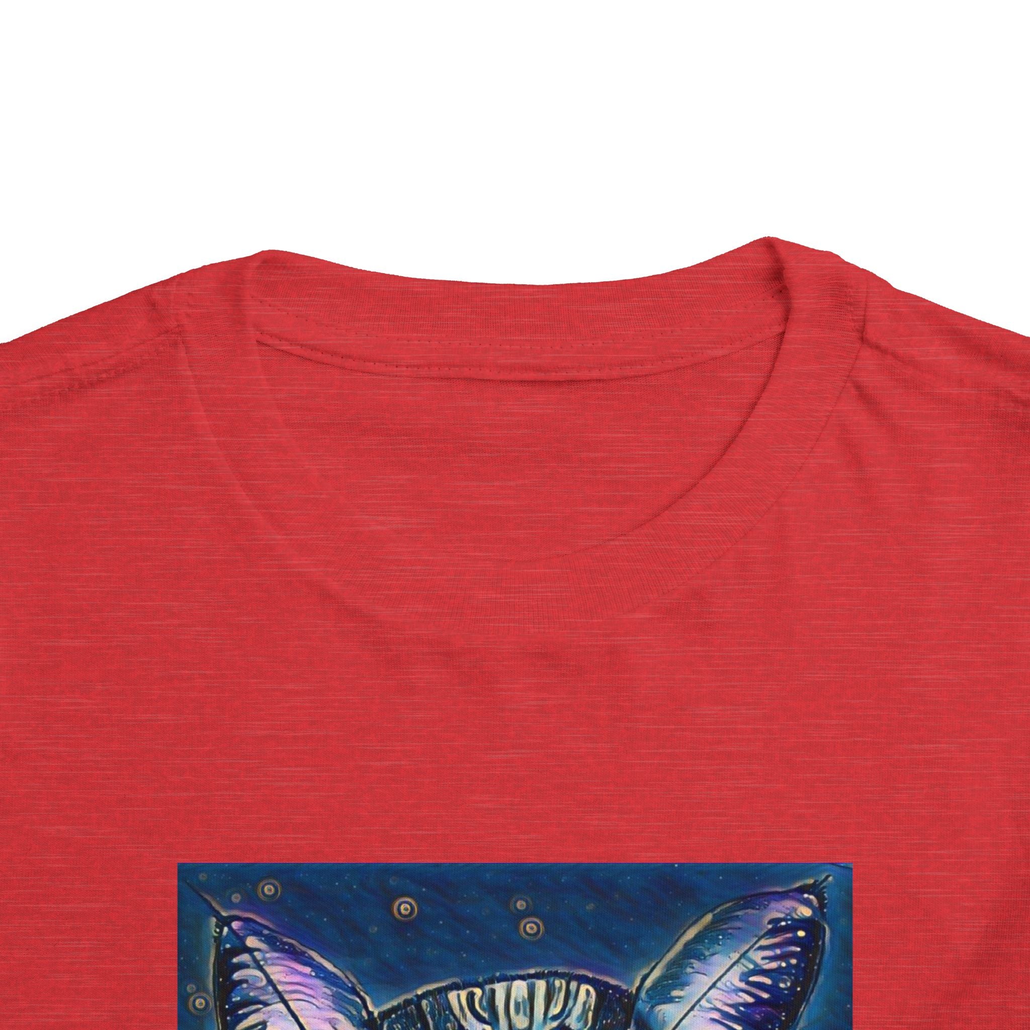 Toddler Tee — Mystical Galaxy Cat Graphic Shirt