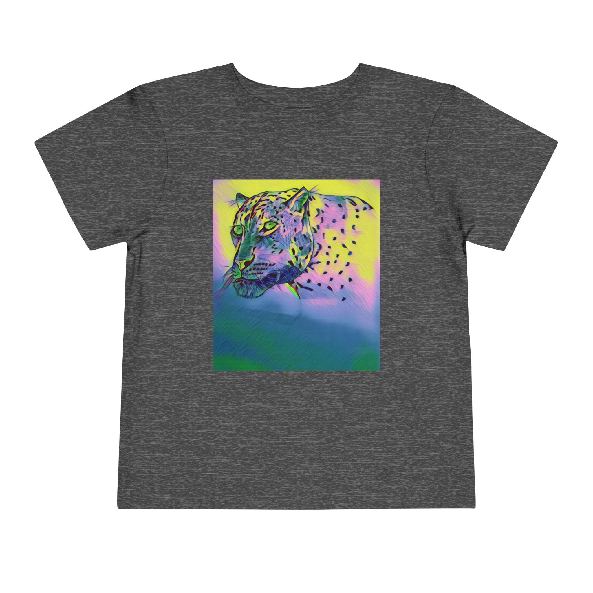 Neon Watercolor Cheetah Print