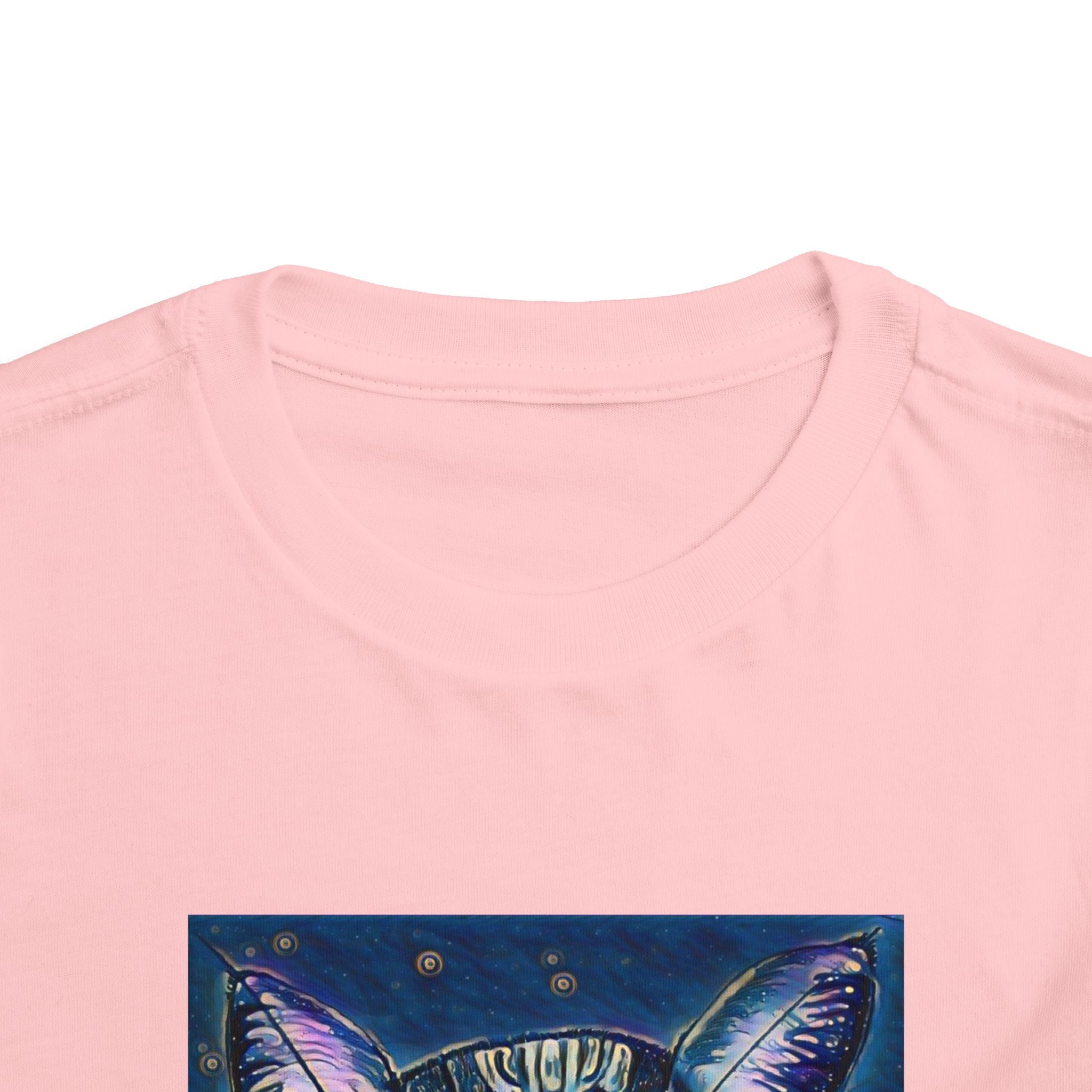 Toddler Tee — Mystical Galaxy Cat Graphic Shirt