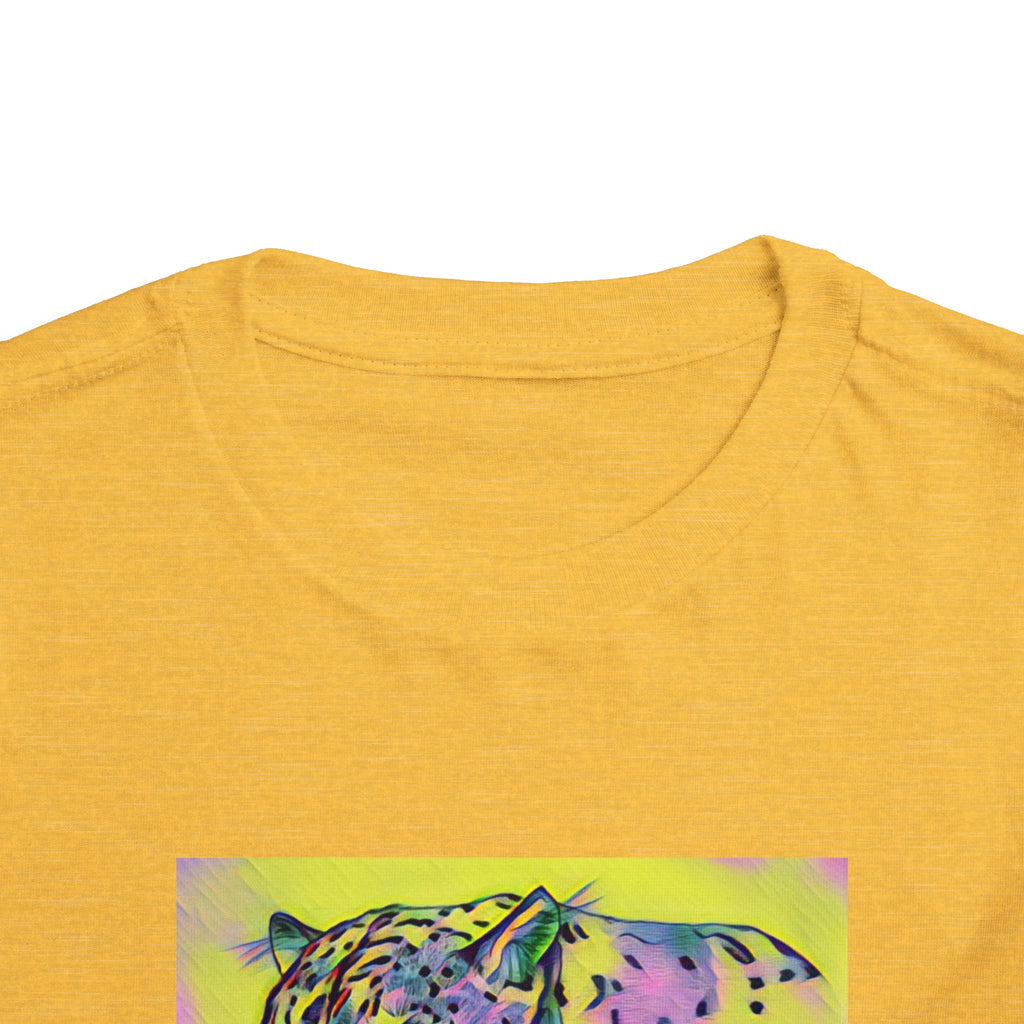 Neon Watercolor Cheetah Print