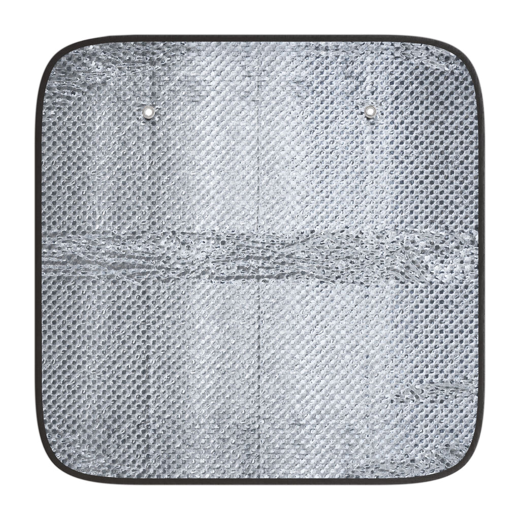 Cat Art Car Sun Shade – Blue Lynx Windshield Sunshade