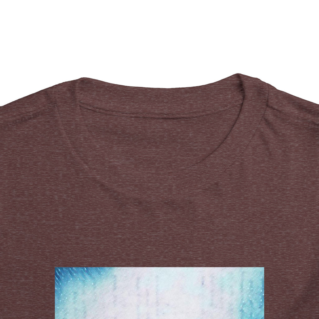 Toddler Tee — Purple Watercolor Alligator Graphic