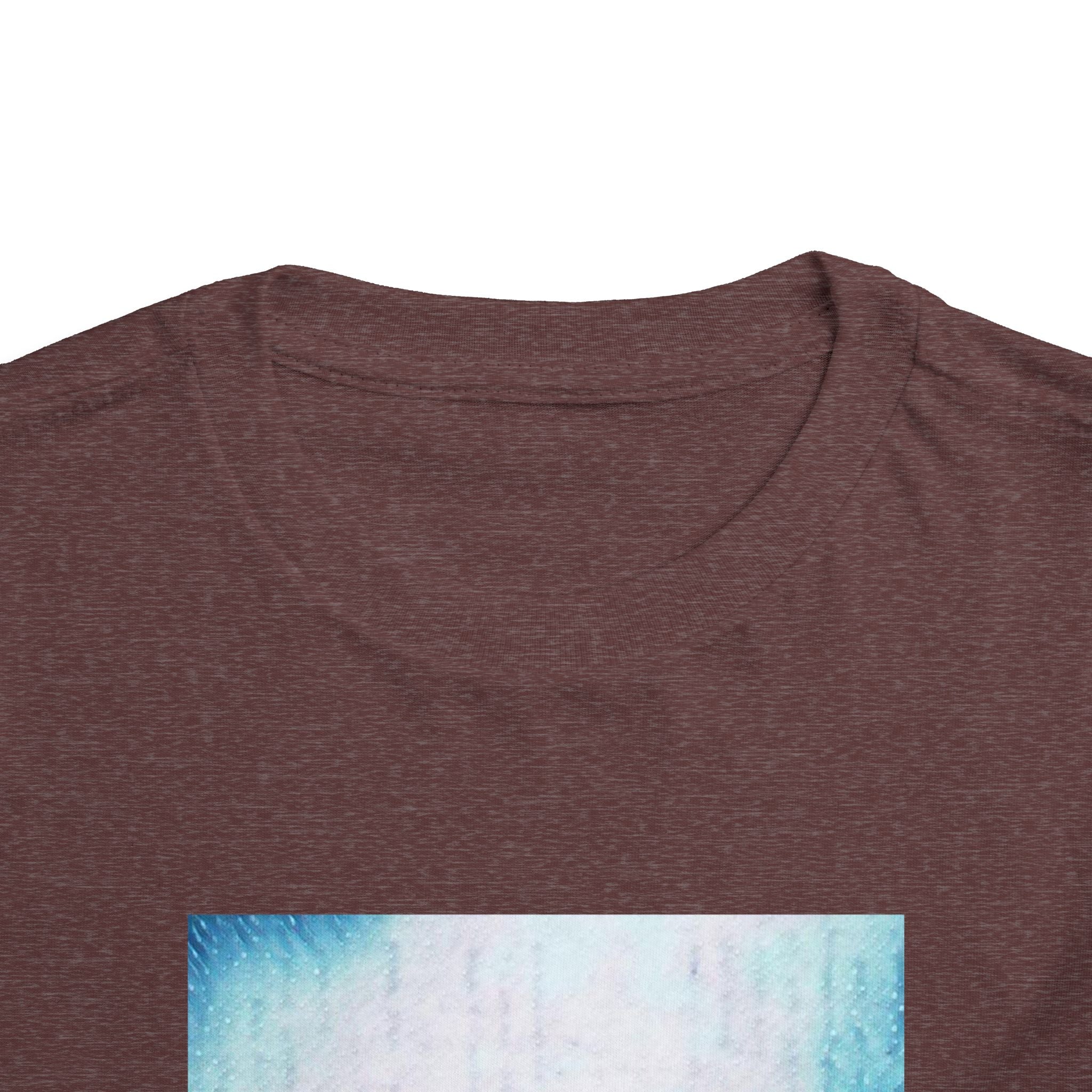 Toddler Tee — Purple Watercolor Alligator Graphic