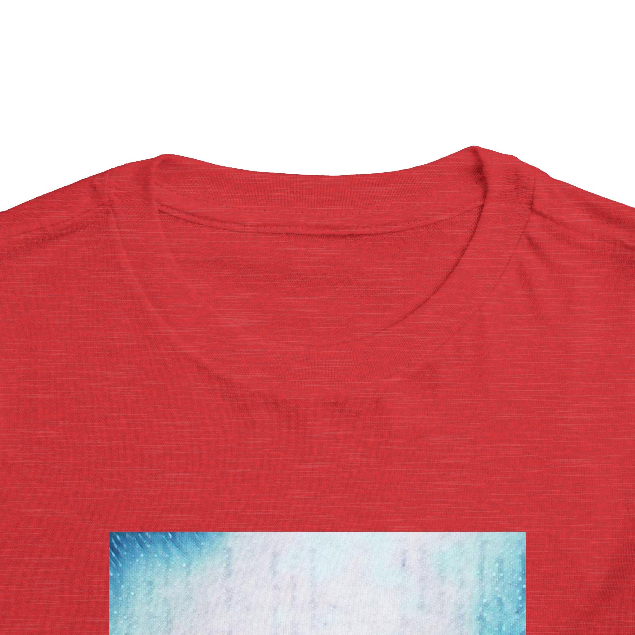 Toddler Tee — Purple Watercolor Alligator Graphic