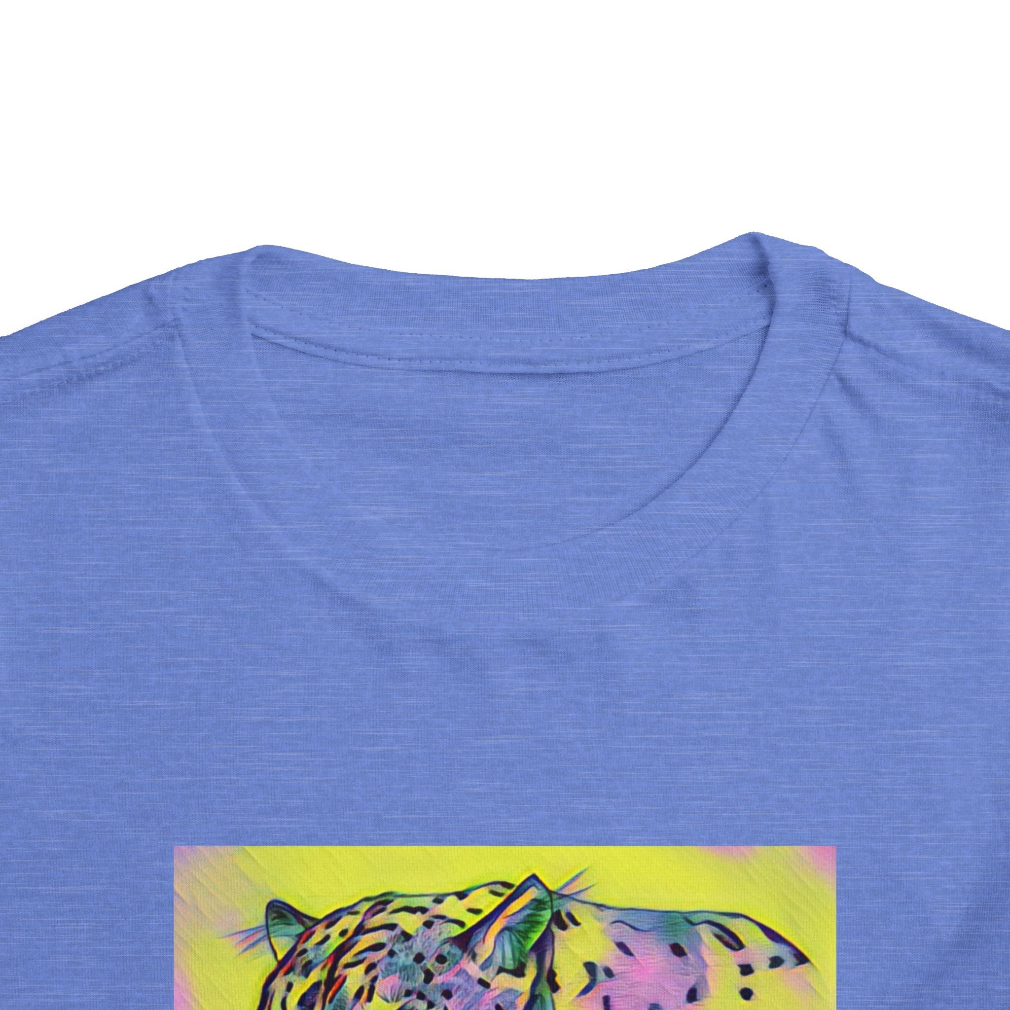Neon Watercolor Cheetah Print