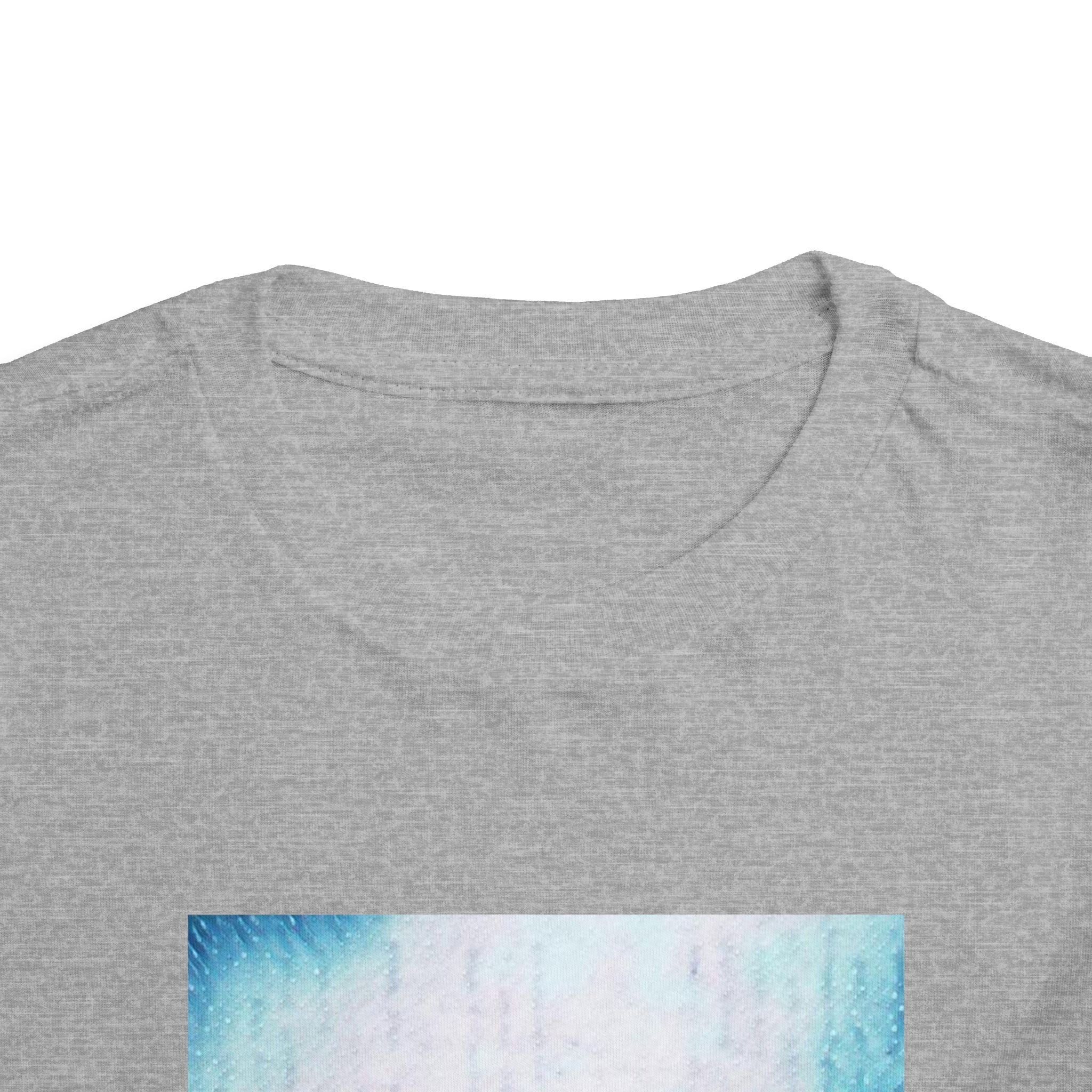 Toddler Tee — Purple Watercolor Alligator Graphic