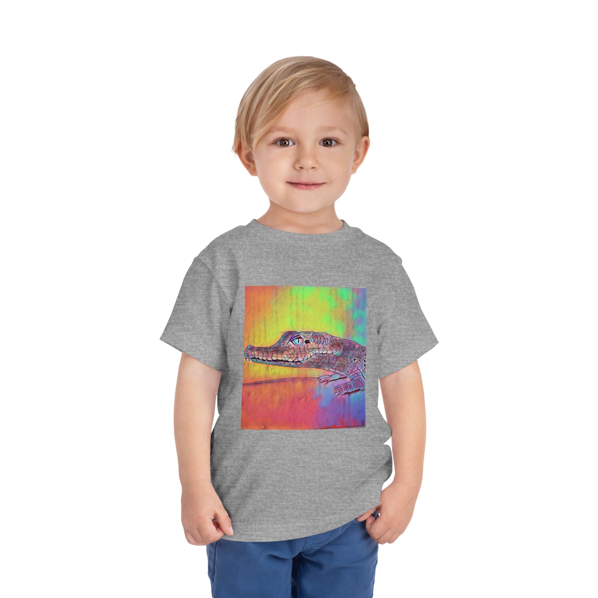 Rainbow Crocodile  Graphic