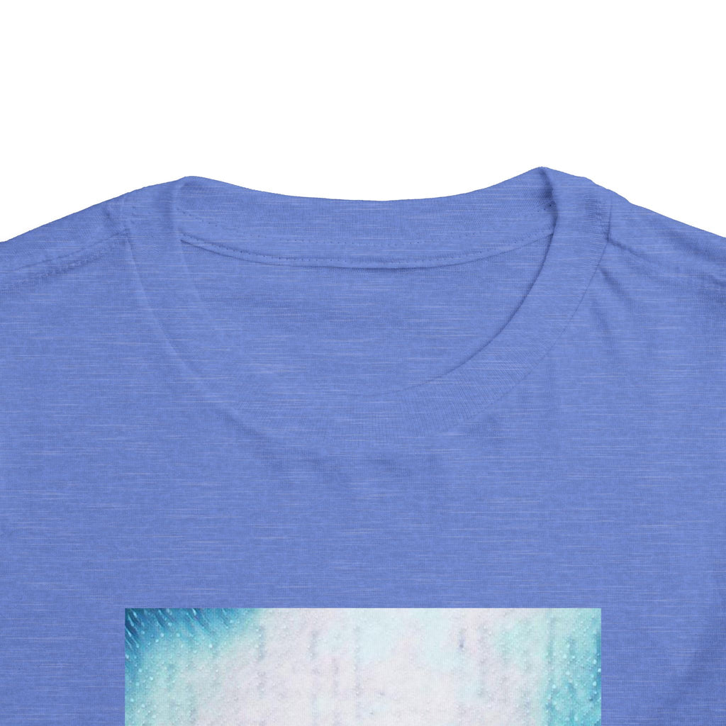 Toddler Tee — Purple Watercolor Alligator Graphic