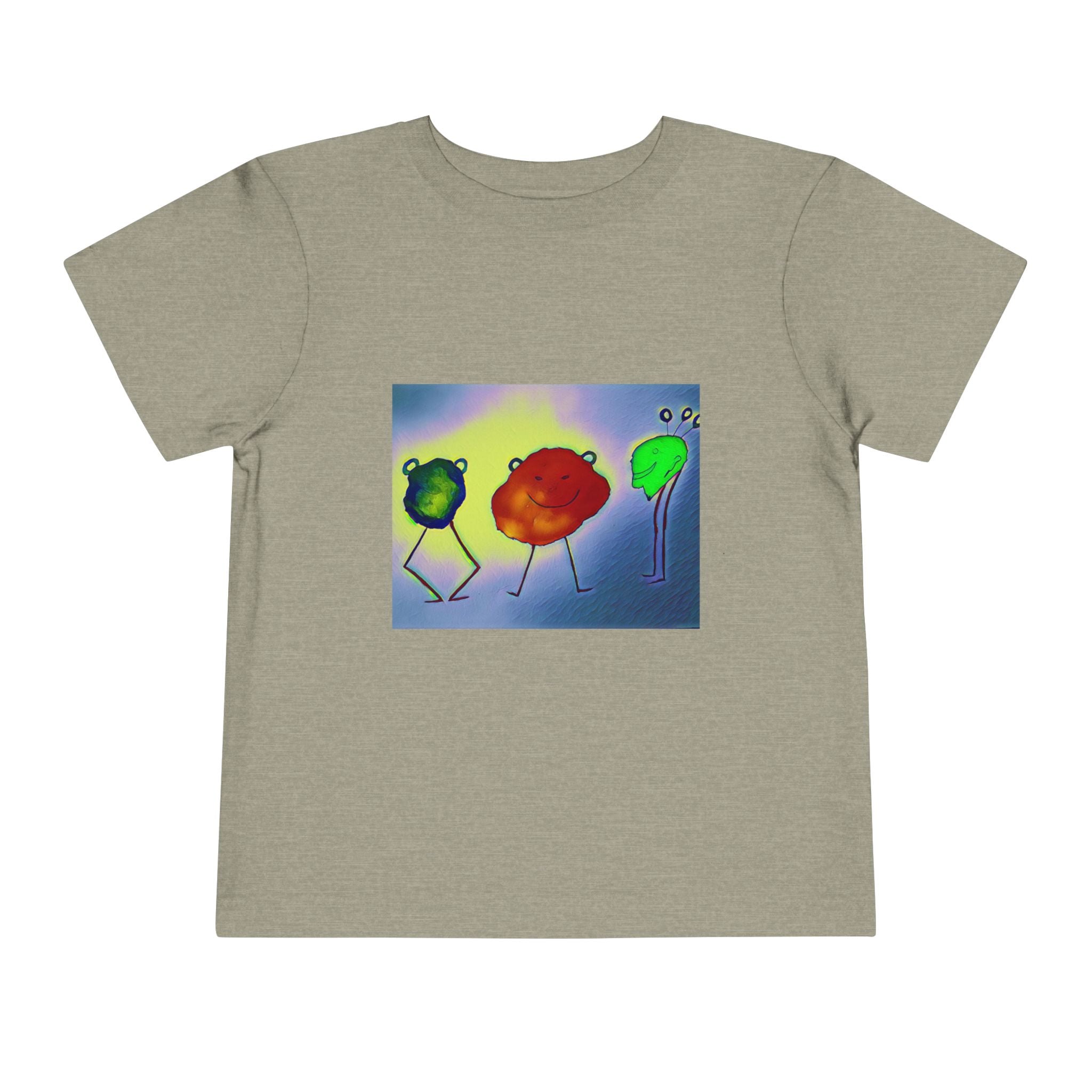 Colorful Dancing Fruit Characters Kids Shirt